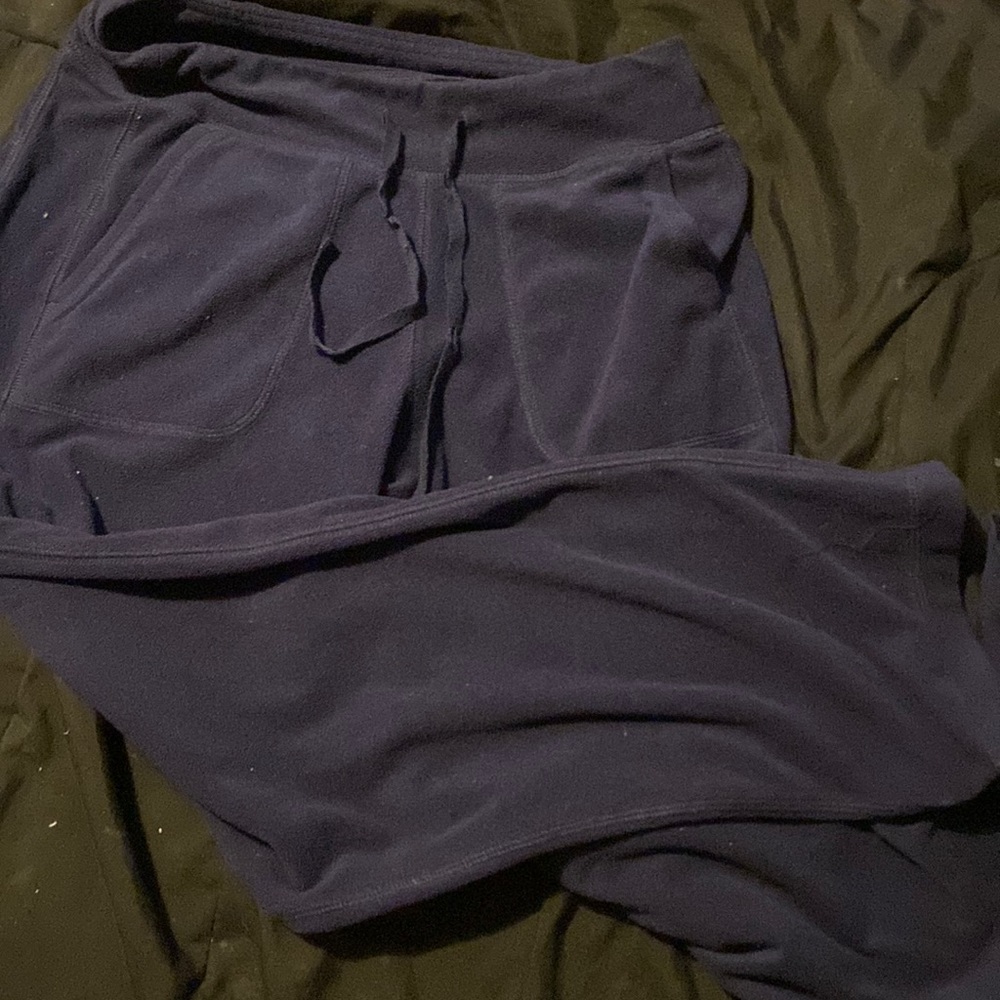 Navy blue pajama pants!